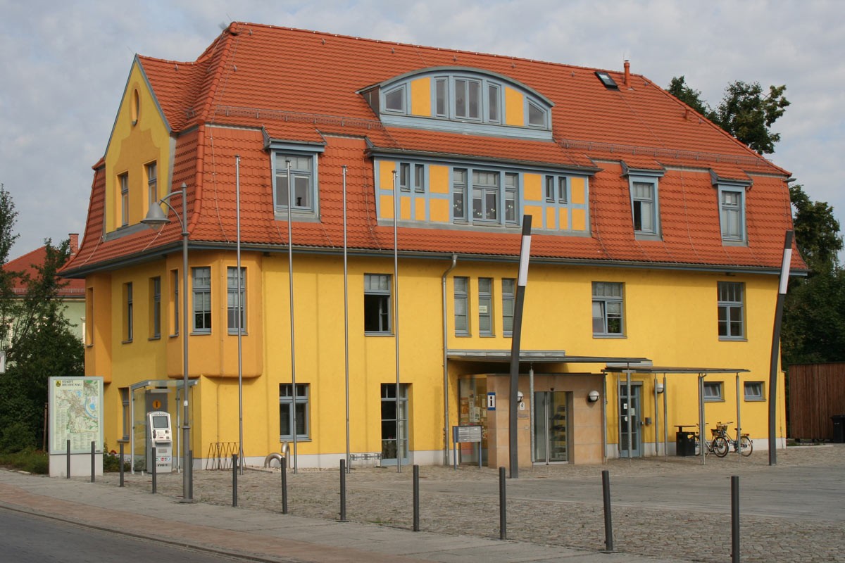 Stadtzentrum von Heidenau