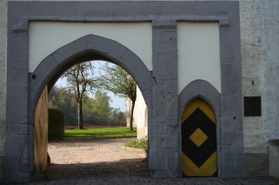Schlosseingang in Nossen