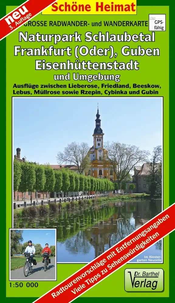 Wanderkarte-Schlaubetal, Frankfurt-Oder Wanderkarte-Schlaubetal, Frankfurt-Oder