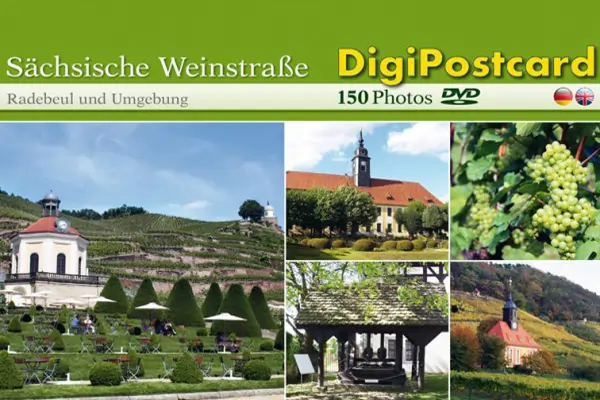 DigiPostcard Sächsische Weinstrasse DigiPostcard Sächsische Weinstrasse