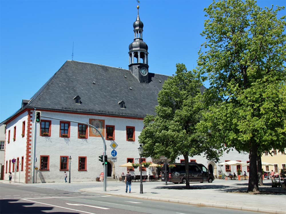 Marienberger Rathaus Erzgebirge