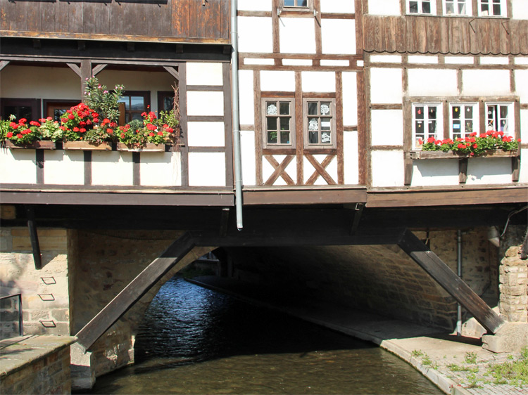 Krämerbrücke - Wahrzeichen von Erfurt