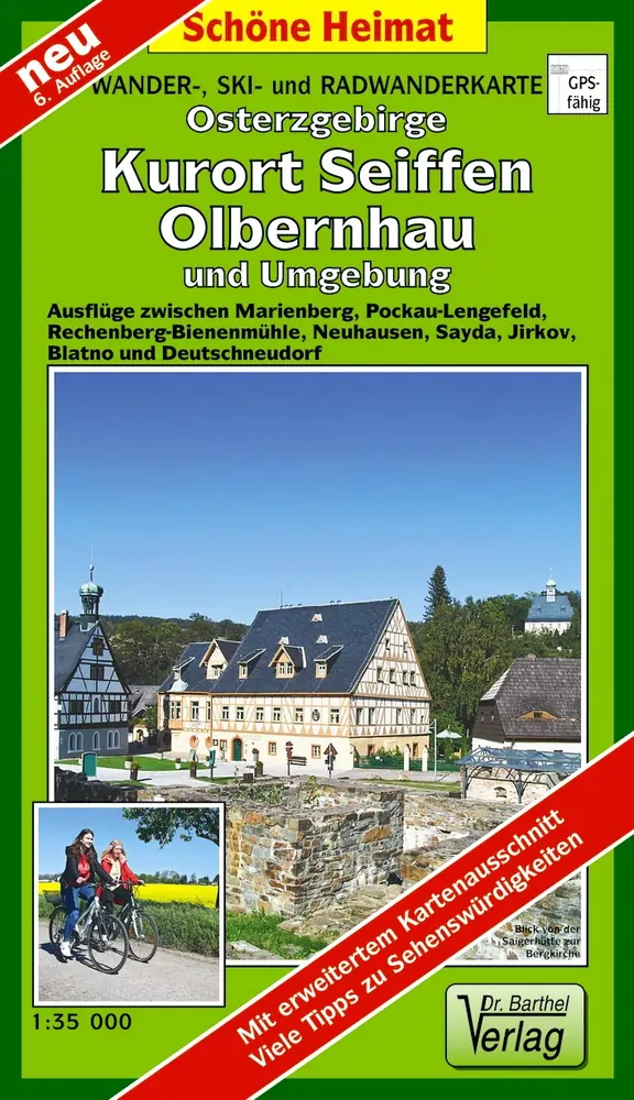 BA-056-Wanderkarte Seiffen Olbernhau