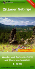 Wanderkarte Zittauer Gebirge / Oberlausitz