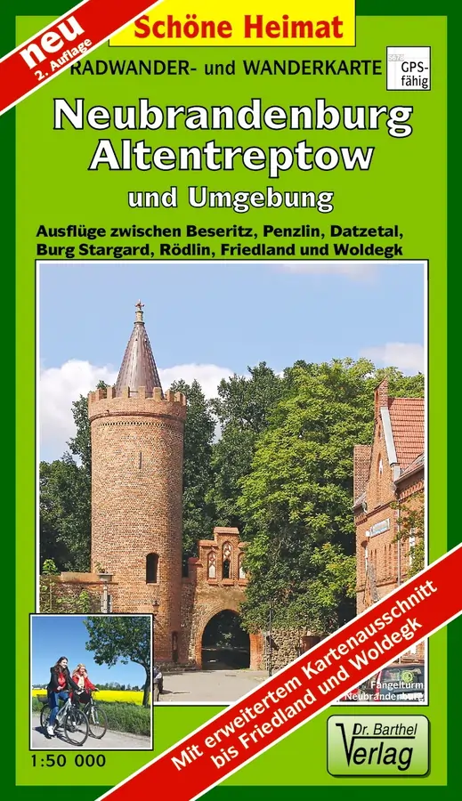 Wanderkarte Neubrandenburg Wanderkarte Neubrandenburg